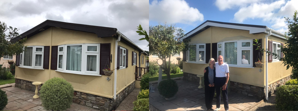 Park Home Soffits, Fascia's & Guttering