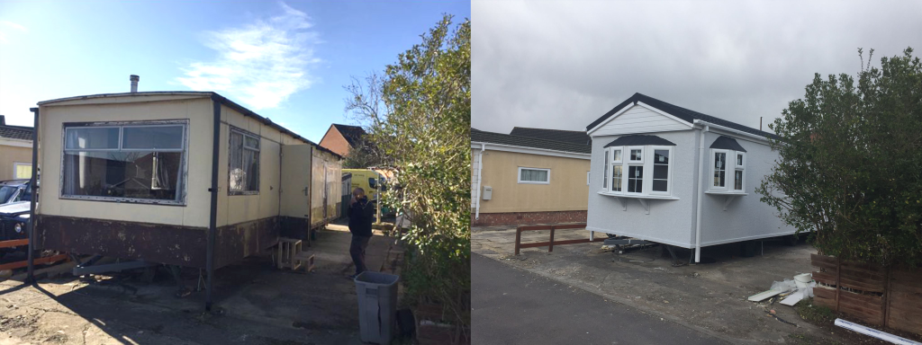 Park Home Soffits, Fascia's & Guttering