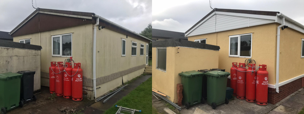 Park Home Soffits, Fascia's & Guttering