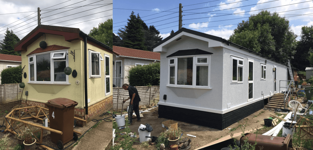 Park Home Soffits, Fascia's & Guttering
