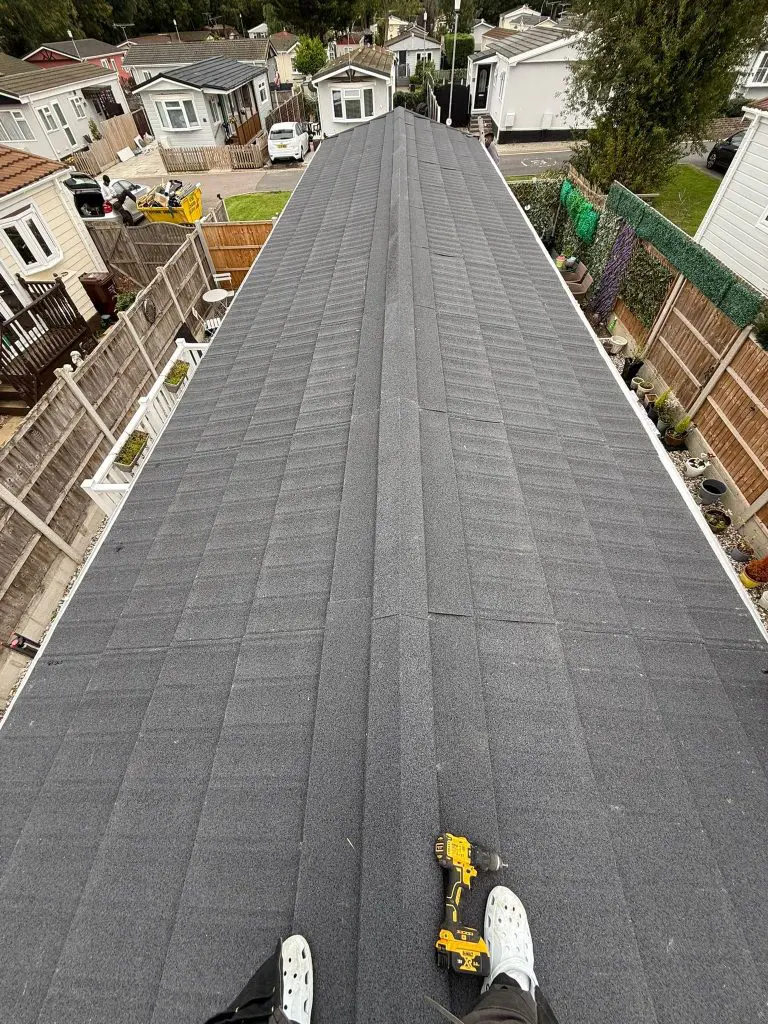 1st Choice Park Homes Roof refurbishment